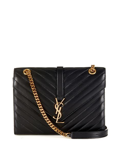 ysl quilted handbags|saint laurent quilted shoulder bag.